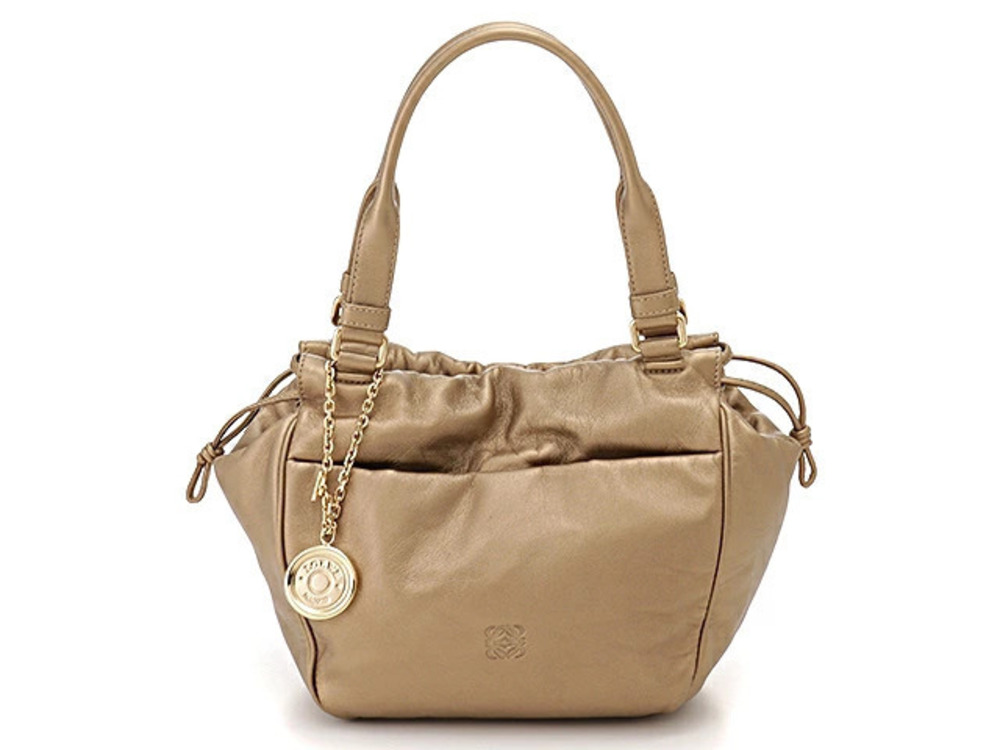 Loewe bag handbag shoulder gold